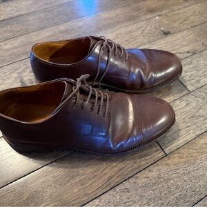 Men's Brown Leather Dress Shoes
